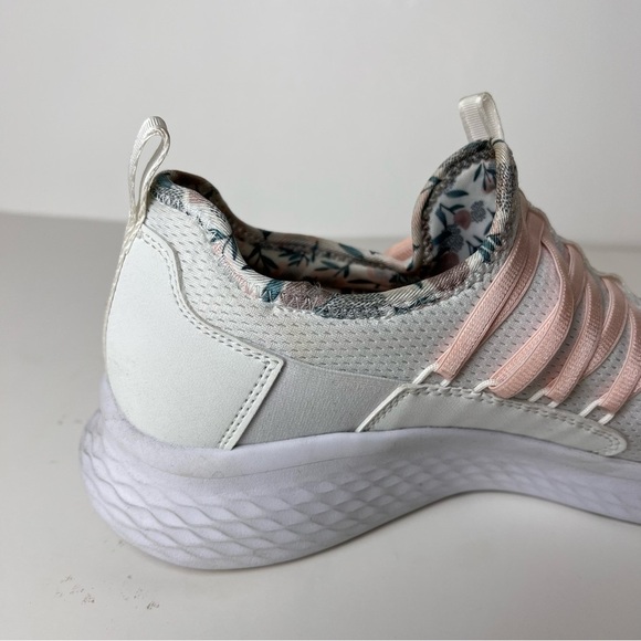 Skechers Sketch-Lite Pro Flourishing Steps Size 9 White Floral Pink Sporty Comfy - Picture 11 of 16
